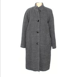 Size 16/XL stunning Jones New York Alpaca blend grey coat